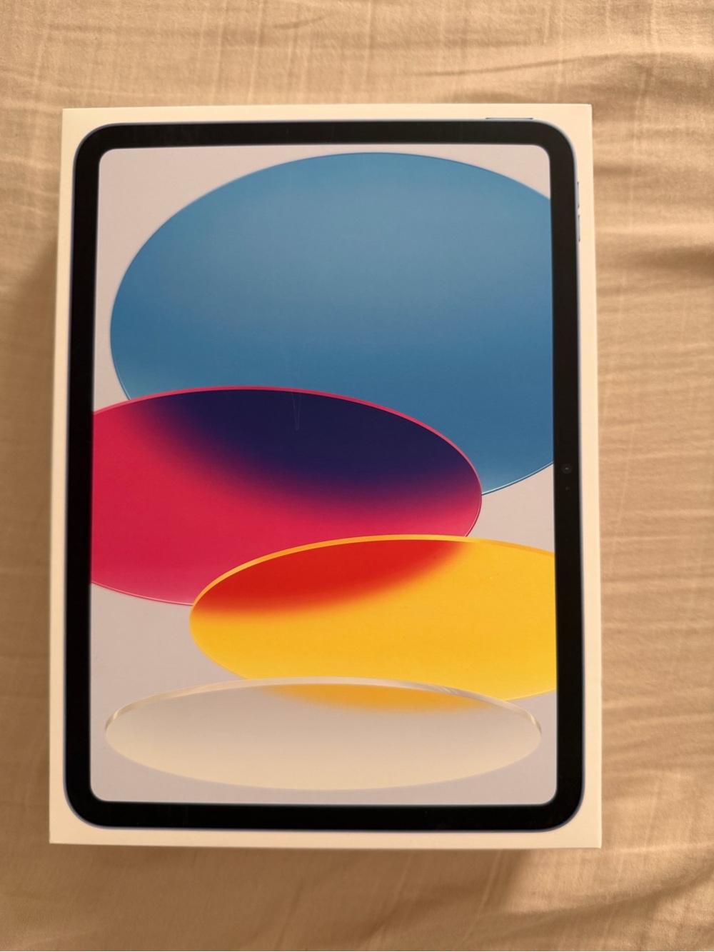 Apple iPad - Blue, Pink & Yellow Display Art